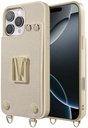 Levelo Serena Leather Case-iPhone 16 Pro -Beige