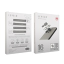 Levelo Trio Pro Camera Lens Protector -iPhone 16 Pro/Pro Max- Titanium