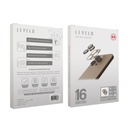 Levelo Trio Pro Camera Lens Protector -iPhone 16 Pro/Pro Max- Desert Rose Gold