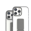 Levelo Morphix Clara Grip Case-iPhone 16 Pro - Gray