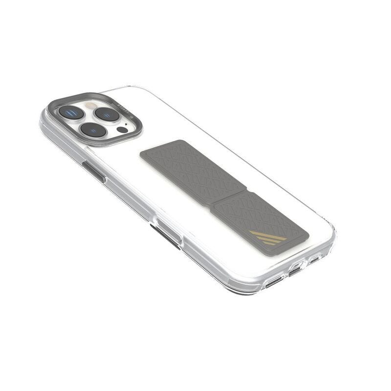 Levelo Morphix Clara Grip Case-iPhone 16 Pro - Gray