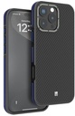 Levelo Ox Carbon Case-iPhone 16 Pro Max -iPhone 16 Pro - Blue