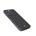 Levelo Ox Carbon Case-iPhone 16 Pro Max -iPhone 16 Pro - Blue