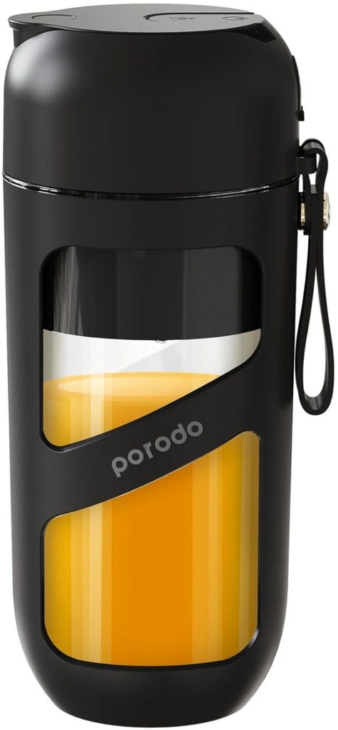 Porodo Lifestyle Juice & Smoothie Blender Vacuum Fresh Portable Black