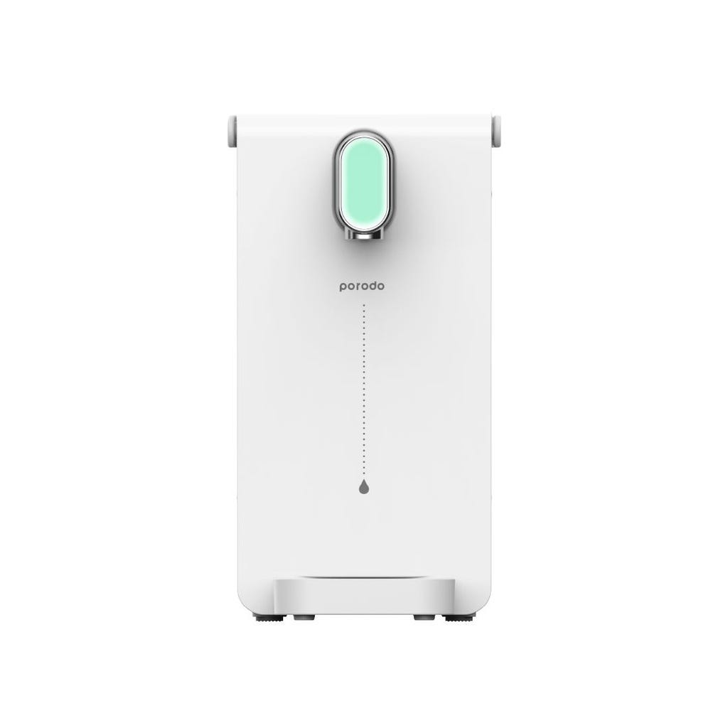Porodo Lifestyle Instant Hot Water Dispenser With Automatic Ambient Lighting White