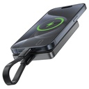 ACEFAST M12-10000 PD20W ULTRA-THIN MAGNETIC WIRELESS CHARGING POWER BANK BLACK