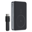 ACEFAST M10-10000 PD30W MAGNETIC WIRELESS CHARGING POWER BANK WITH CABLE BLACK