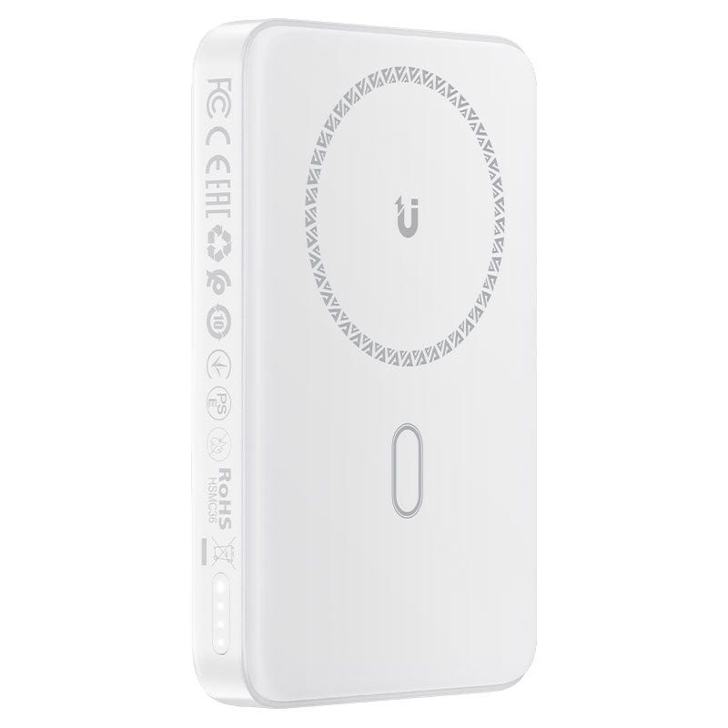 ACEFAST M6-10000 PD20W MAGNETIC WIRELESS CHARGING POWER BANK WHITE
