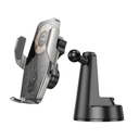 HOCO HW27 Traveler infrared RGB wireless fast charging car holder(center console)