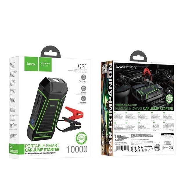 HOCO QS1 Spring car emergency start-up power bank(10000mAh)