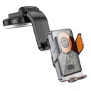 HOCO HW8 Transparent Discovery Edition wireless fast charging car holder(center console)