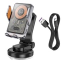 HOCO HW8 Transparent Discovery Edition wireless fast charging car holder(center console)