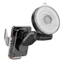 HOCO HW8 Transparent Discovery Edition wireless fast charging car holder(center console)