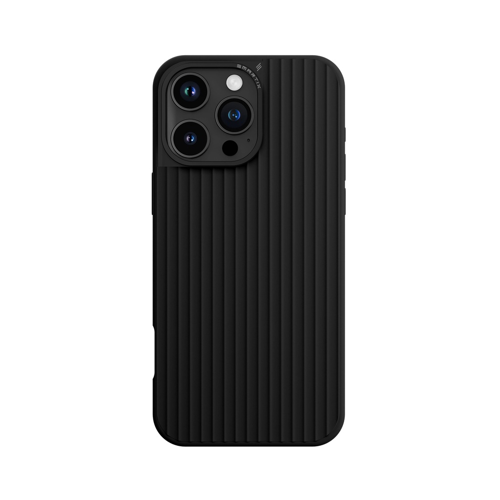 Smartix Premium Magsafe Silicon Case for iPhone 16 Pro Max Black/Asstd