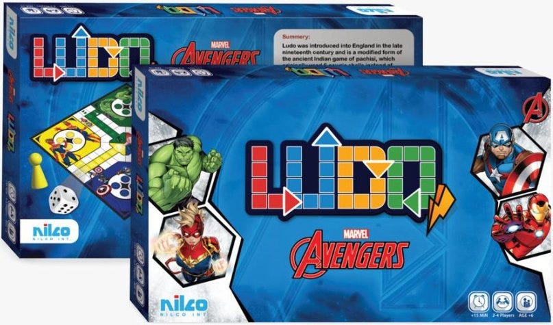 MARVEL LUDO AVENGERS