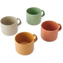 ID STACKING MUG SET OF 4 TEXTURED