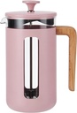 LC PISA CAFETIERE 8 CUP PINK WOOD HANDLE