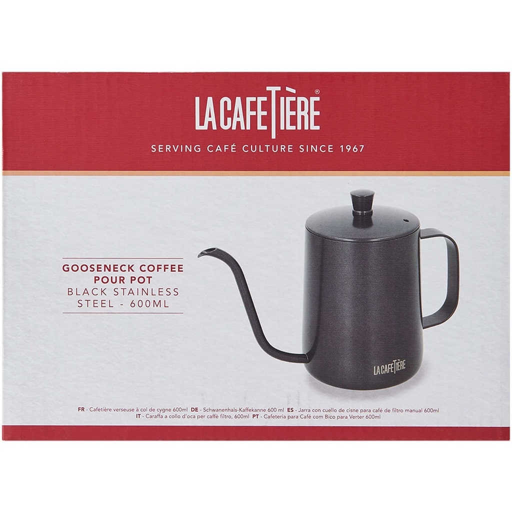 LC GOOSENECK COFFEE POUR OVER POT 600ML