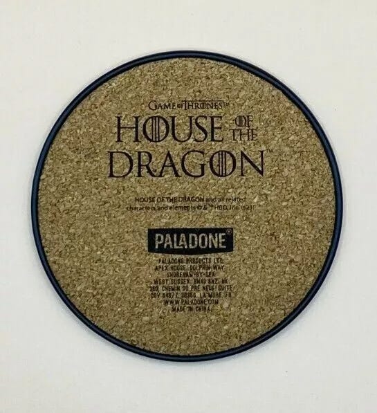 HOUSE OF THE DRAGON - (METAL COASTERS)