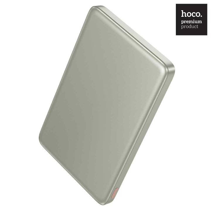 HOCO Q26 Joy PD20W magnetic fast charging power bank(5000mAh) titanium gold