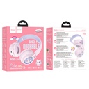 HOCO W50 Cute fun BT headphones pink