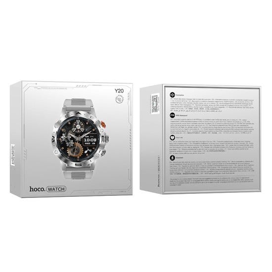 HOCO Y20 Smart sports watch(call version) silver