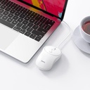HOCO GM13 Esteem business wired mouse white
