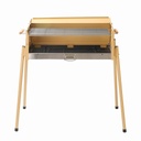 Porodo Lifestyle Compact Folding BBQ Grill Light Brown