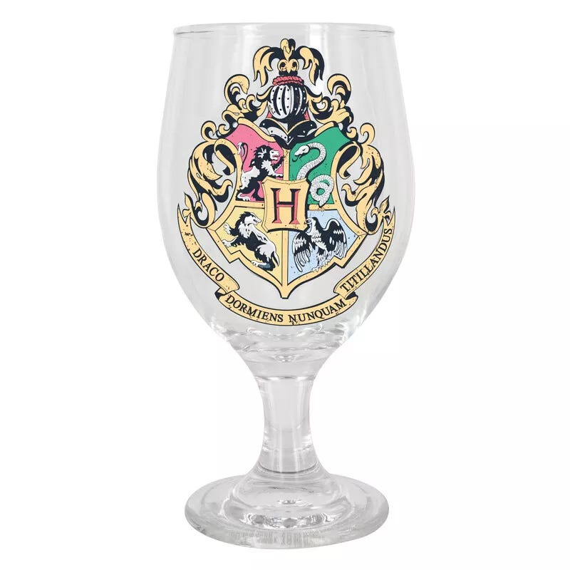 HARRY POTTER - HOGWARTS COLOUR CHANGE WATER (GLASS V2)