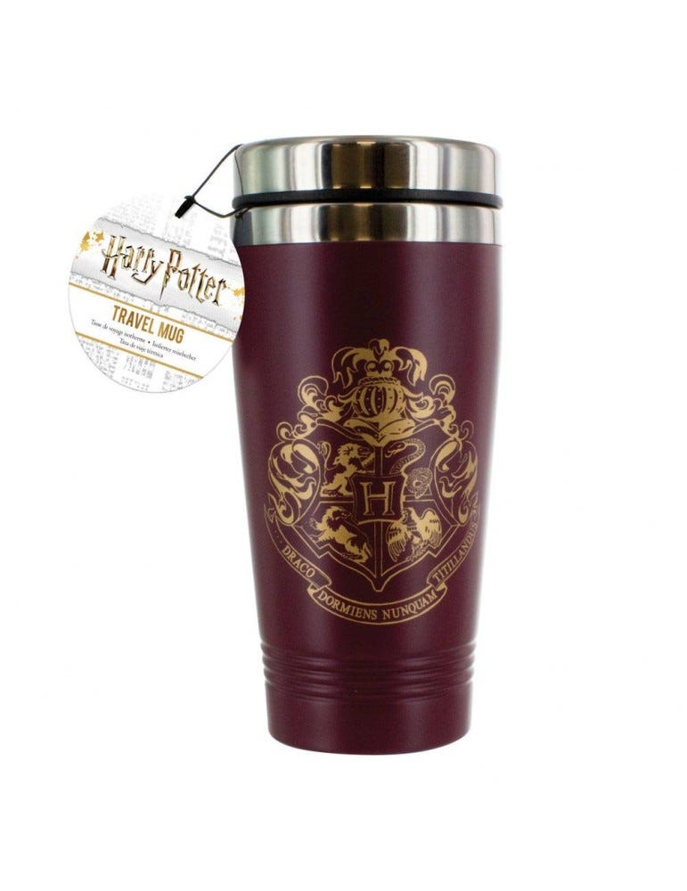 HARRY POTTER - HOGWARTS V2 CDU OF 6 (TRAVEL MUG)