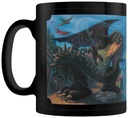 HARRY POTTER - BOOK 4 FIRST TASK BLACK (MUG)