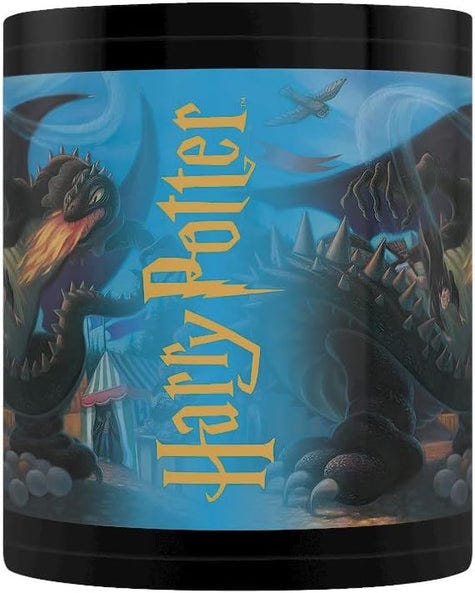 HARRY POTTER - BOOK 4 FIRST TASK BLACK (MUG)