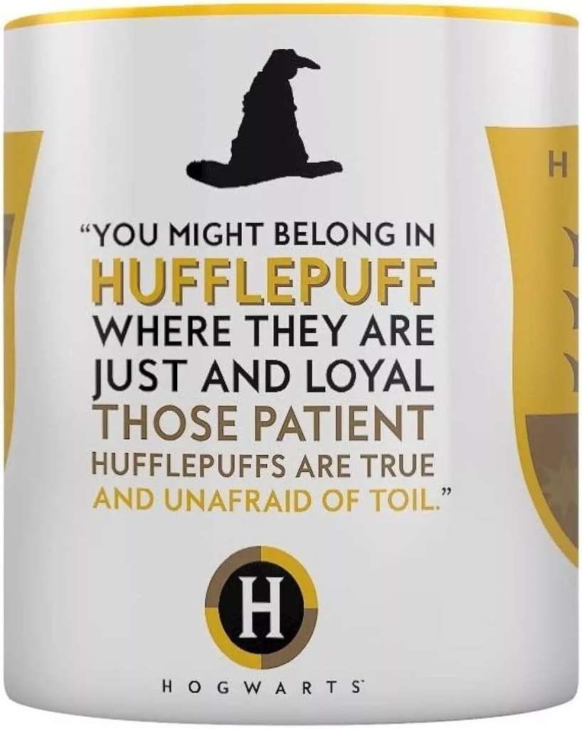 HARRY POTTER - HUFFLEPUFF HOUSE PRIDE YELLOW INNER C (MUG)