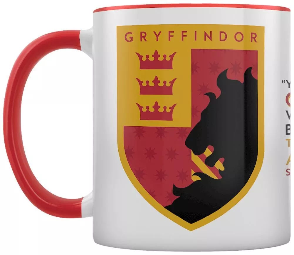 HARRY POTTER - GRYFFINDOR HOUSE PRIDE RED INNER C (MUG)