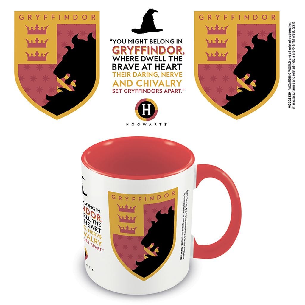 HARRY POTTER - GRYFFINDOR HOUSE PRIDE RED INNER C (MUG)