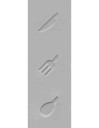 DrawerStore Cutlery Organiser Grey