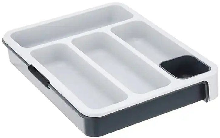 DrawerStore Expandable Tray -D.Grey/Grey