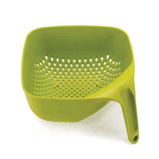 Square Colander Medium Green 21cm