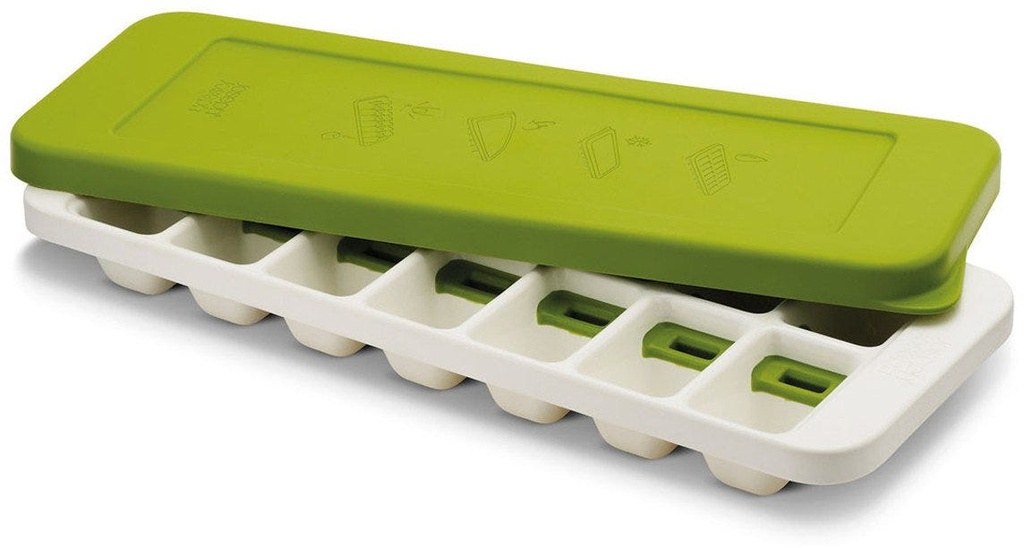 QuickSnapPlus StckableIce-CubeTray-Green