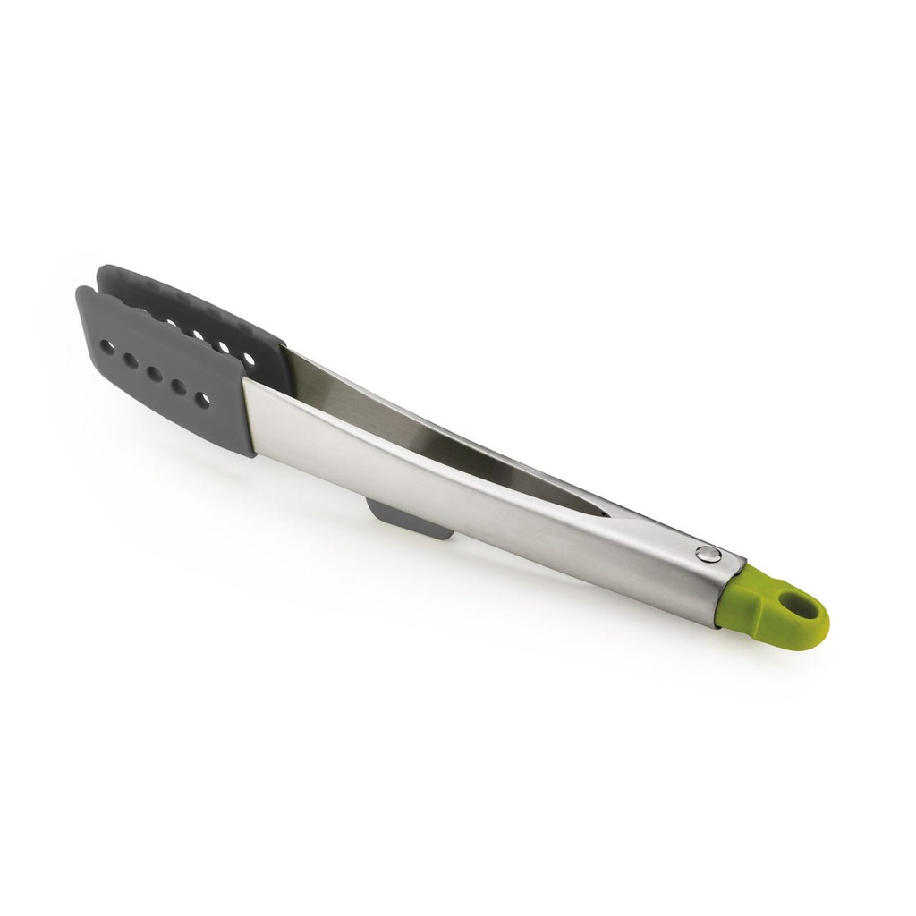 Elevate Stainless Steel Tongs Grey&Green