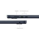 Apple  MacBook Air 15-inch M3 chip with 8-core CPU and 10-core GPU, 16GB, 512GB SSD