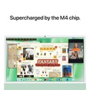 Apple 24-inch iMac with Retina 4.5K M4 chip with 8 core CPU and 8 core GPU, 16GB, 256GB SSD Green