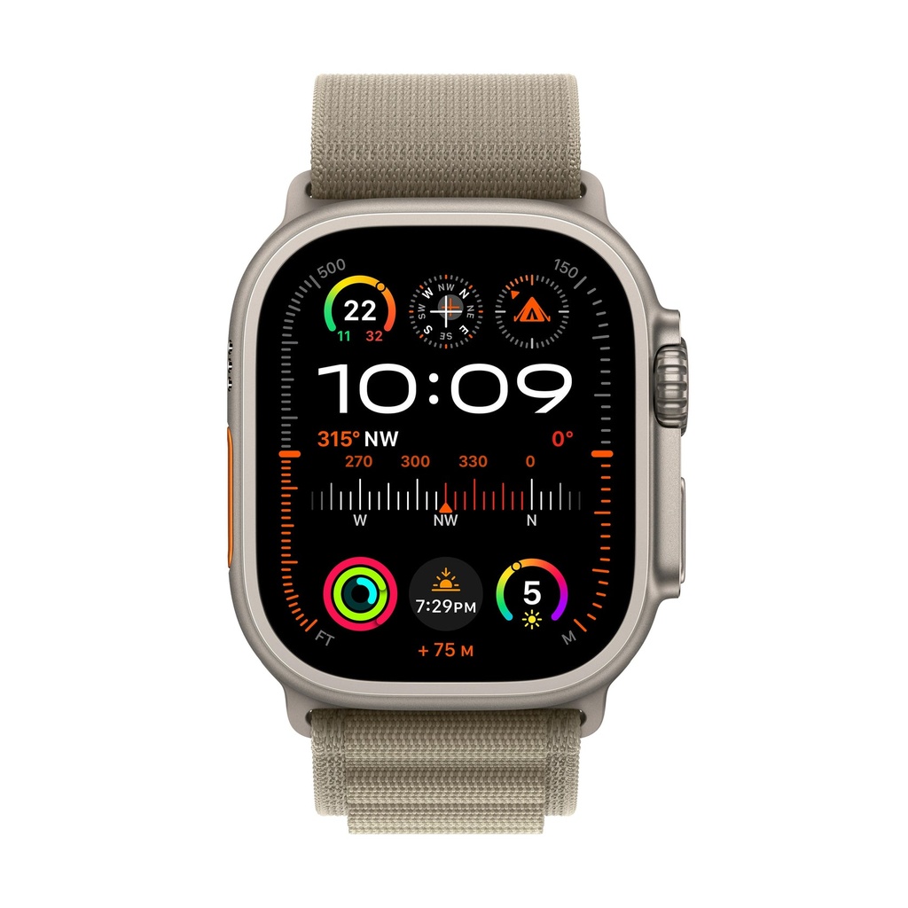 APPLE WATCH ULTRA 2 49 TI OLIV ALP L-AMU