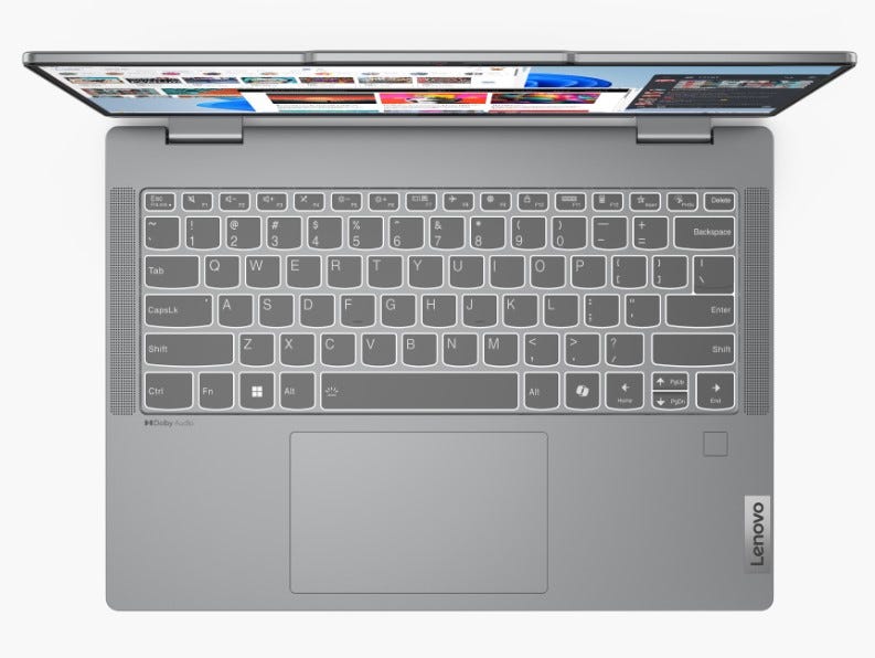 Lenovo IdeaPad 5 2-in-1 14IRH9 (i7-13620H, 16GB/512GB, 14" WUXGA OLED, Grey, Win11) 
