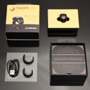 Weslamic iTasbih Ring - Salam BLACK, 20mm&22mm