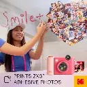 Kodak Smile + Instant Print D/ Camera-Fuchsia