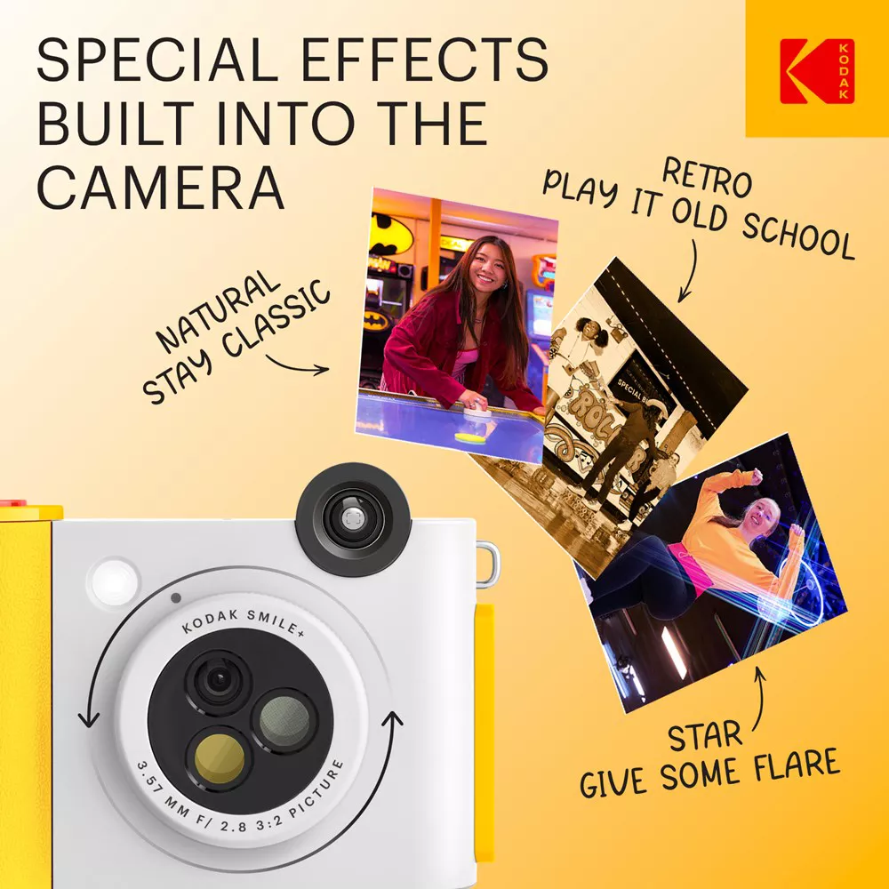 Kodak Smile + Instant Print D/ Camera-White