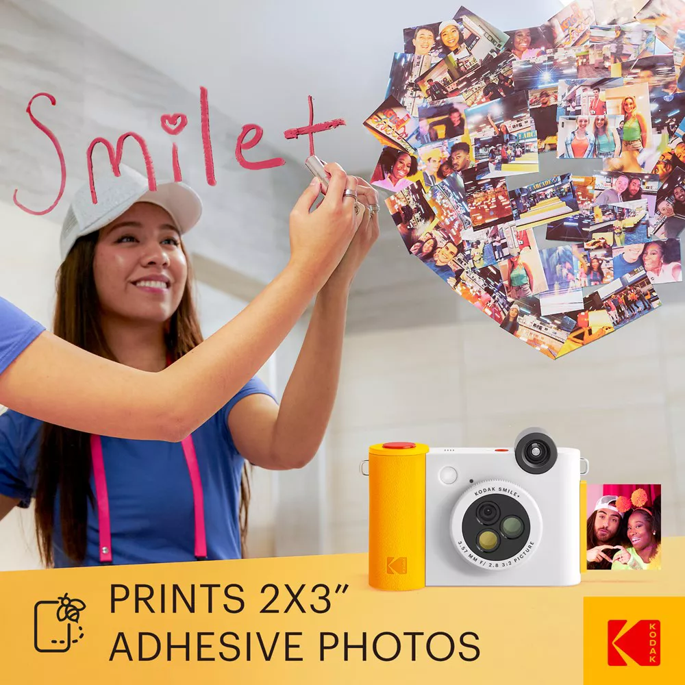 Kodak Smile + Instant Print D/ Camera-White