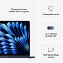 Apple MacBook Air 13-inch M4 chip with 8-core GPU , 16GB, 256GB SSD - Midnight 