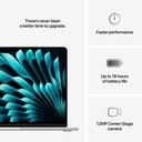 Apple MacBook Air 13-inch M4 chip with 10-core GPU , 24GB, 512GB SSD - Silver 